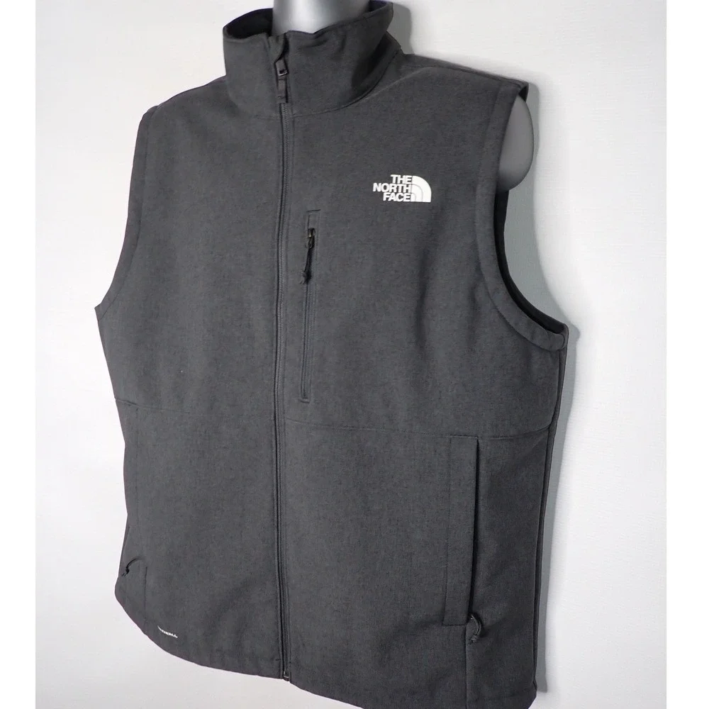 The North Face Men's WindWall Apex Bionic Softshell Vest Grey XL Outdoor Winter